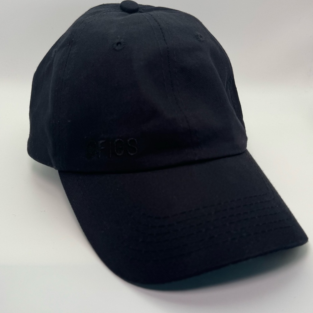 FIGS 100% Cotton Adjustable Baseball Cap – Black – Unisex